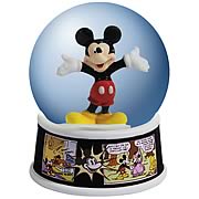 Mickey Mouse Comic Strip Water Globe